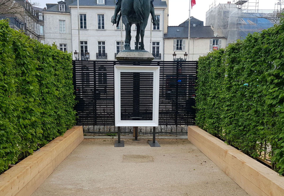 charmes, vannes, pépinières le meur, carpinus betulus, projet de Gérard Ropert